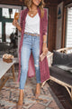 Women’s Long Cardigan | Open Front