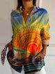 Women’s Printed Shirt | Button Up