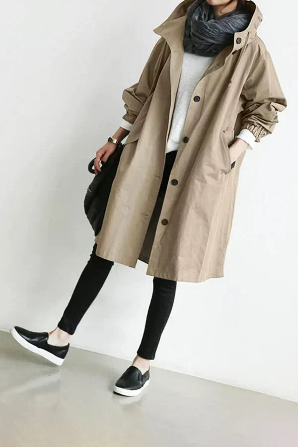 Women’s Oversized Rain Coat | Long