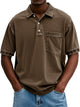 Men’s Washed Polo Shirt | Chest Pocket