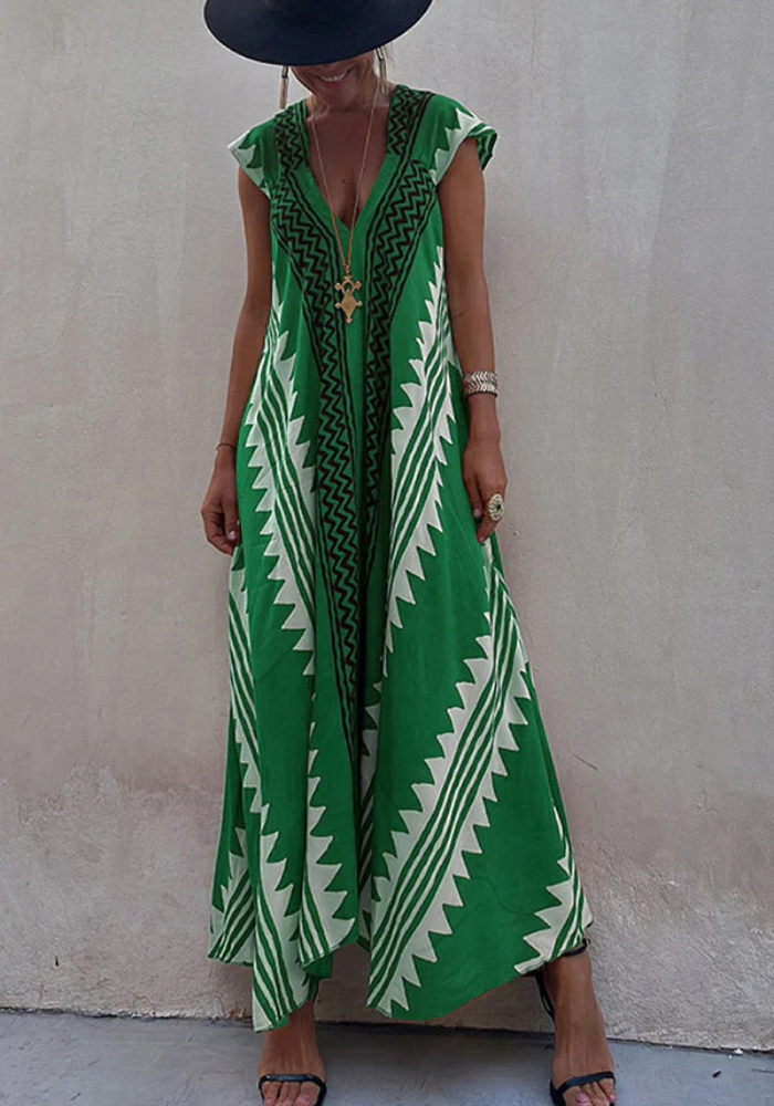 Ayanna | Women’s Beach Loose Fit Dress | Maxi