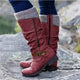 Women’s Knee-High Boots | Buckle Detail