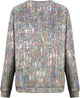 Women’s Sequin Crew Neck Top | Long Sleeve