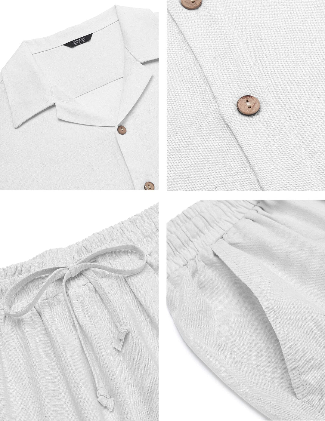 Men’s Casual Shirt and Pants Set | Two Piece
