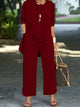 Women’s Elegant Three Piece Set | Wide Leg