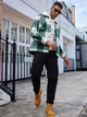Men’s Checkered Casual Jacket | Buttoned