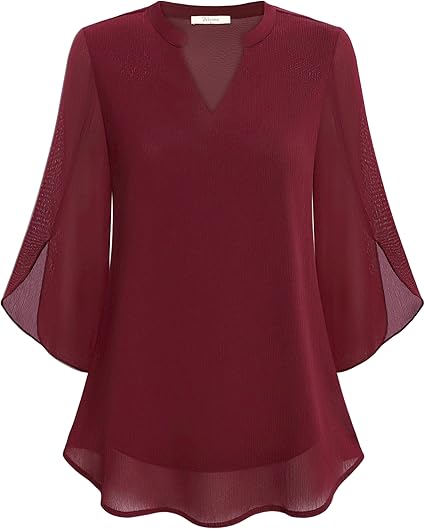 Women’s Elegant Casual Blouse | Long Sleeve
