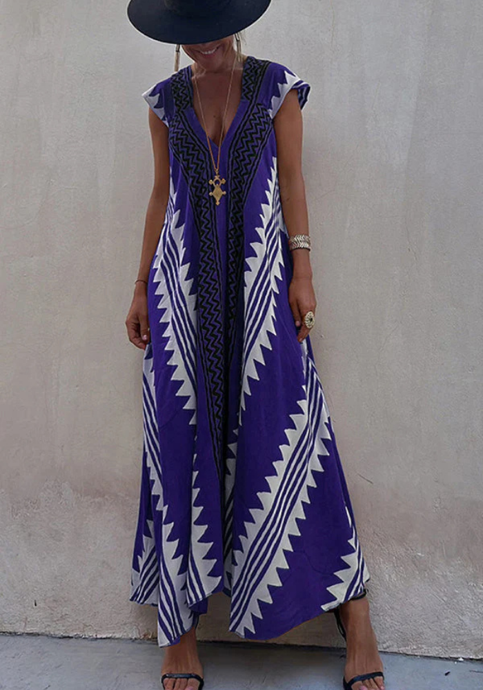 Ayanna | Women’s Beach Loose Fit Dress | Maxi