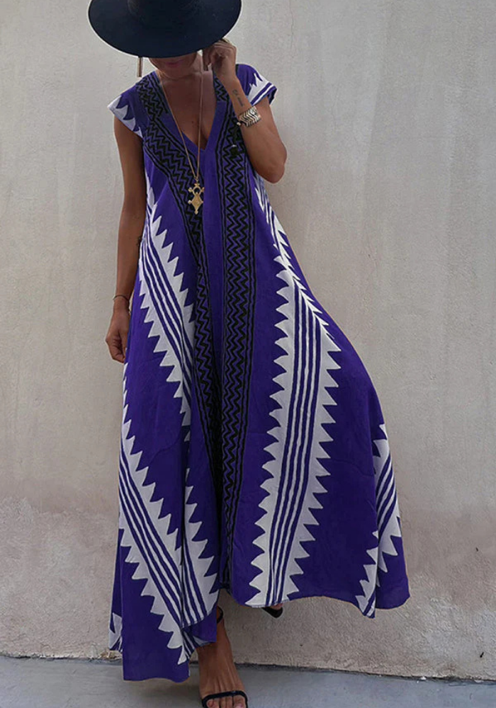 Ayanna | Women’s Beach Loose Fit Dress | Maxi