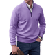 Men’s Half-Zip Knit Jumper | Long Sleeve