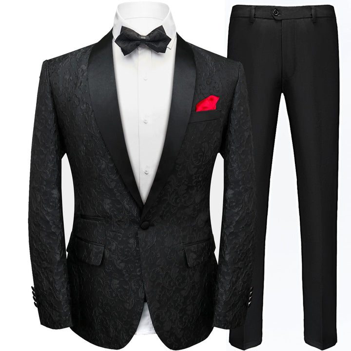 Men’s Elegant Tuxedo Suit Set | Formal Wear