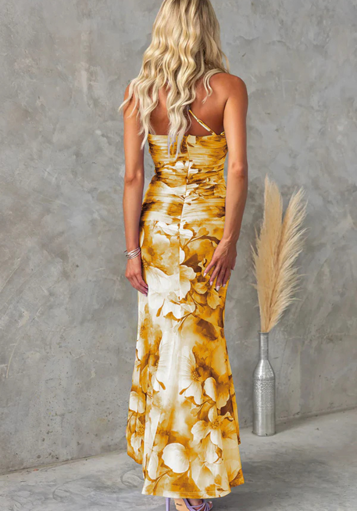 Lyra | Women’s Party One Shoulder Dress | Maxi