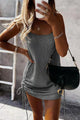 Women’s Summer Drawstring Mini Dress | Sleeveless