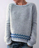 Women’s Printed Sweater | Crew Neck