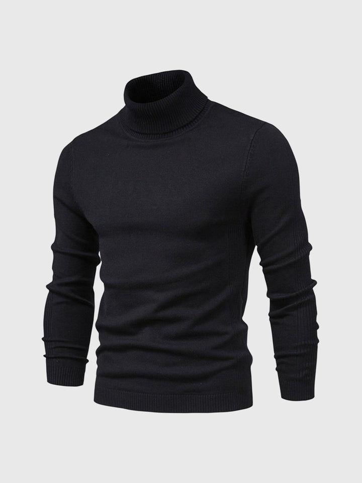 Men’s Turtleneck Sweater | Slim Fit