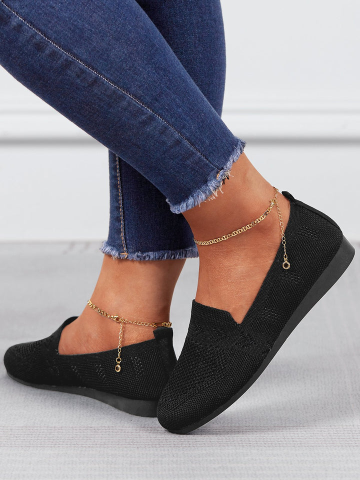 Women’s Orthopaedic Knit Slip-On Loafers | Lightweight