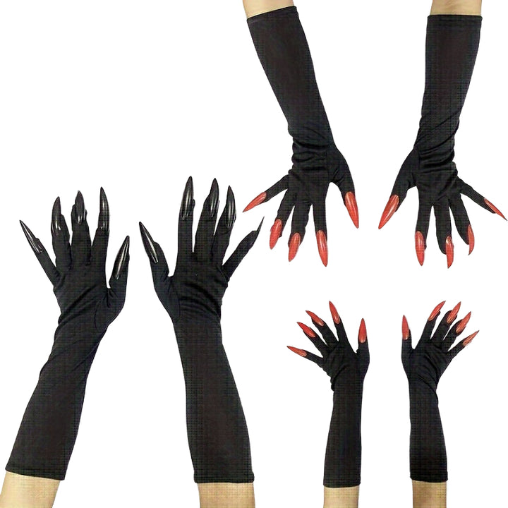Women’s Halloween Witch Costume Gloves | Claw