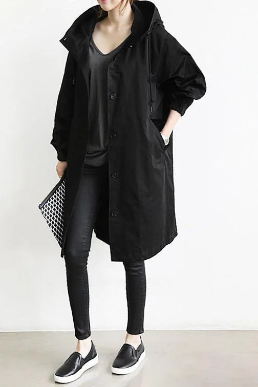 Women’s Oversized Rain Coat | Long