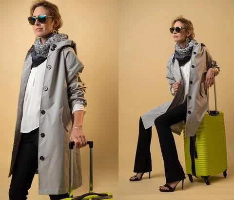 Women’s Oversized Rain Coat | Long