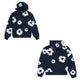 Unisex Oversized Hoodie Set | Graffiti Print