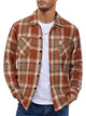 Men’s Checkered Casual Jacket | Buttoned