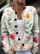 Women’s Knitted Cardigan | Button-Up