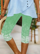 Women’s Floral Capri Leggings | Summer