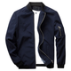 Men's Lightweight Bomber Jacket | Zip Pocket