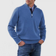 Men’s Quarter Zip Knit Jumper | Stand Collar