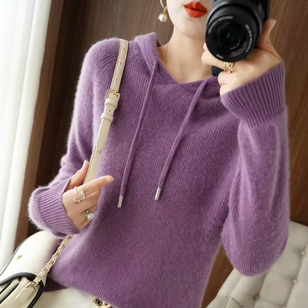 Women’s Knit Hoodie | Long Sleeve