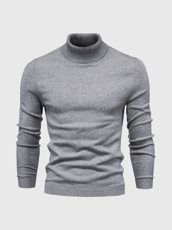 Men’s Turtleneck Sweater | Slim Fit