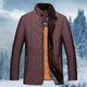 Men’s Quilted Winter Jacket | Long