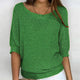 Women’s Loose Knit Sweater | Half Sleeve