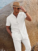Men’s Casual Shirt and Pants Set | Two Piece