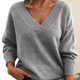 Women’s V-Neck Sweater | Long Sleeve
