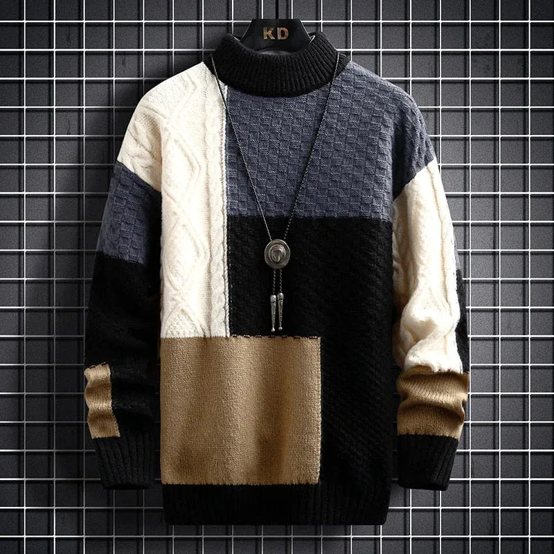 Men’s Knitited Jumper | High Neck