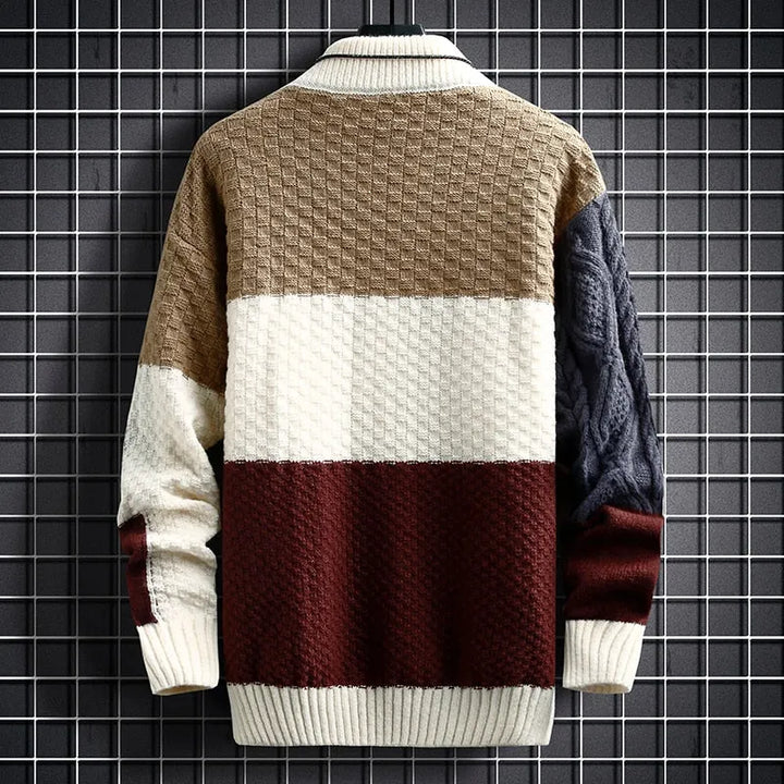 Men’s Knitited Jumper | High Neck