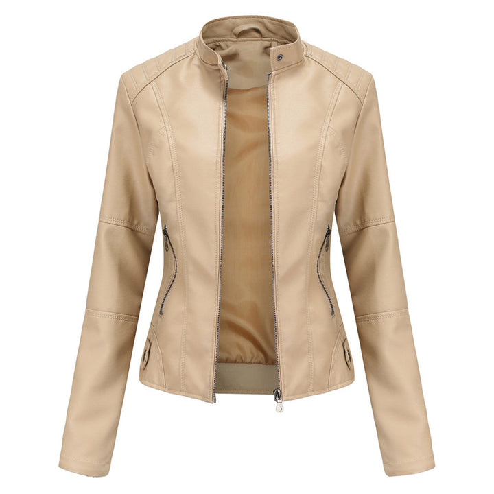 Women’s Slim Fit Jacket | Stand Collar
