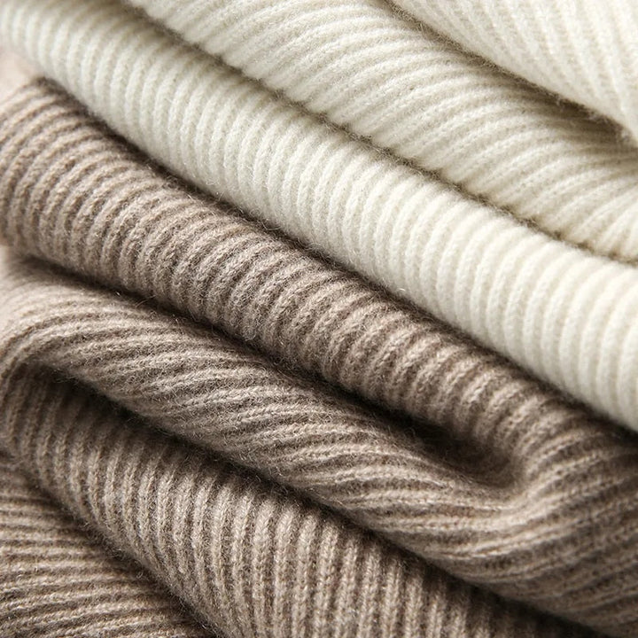 Women’s Ribbed Pullover Hoodie | Relaxed Fit