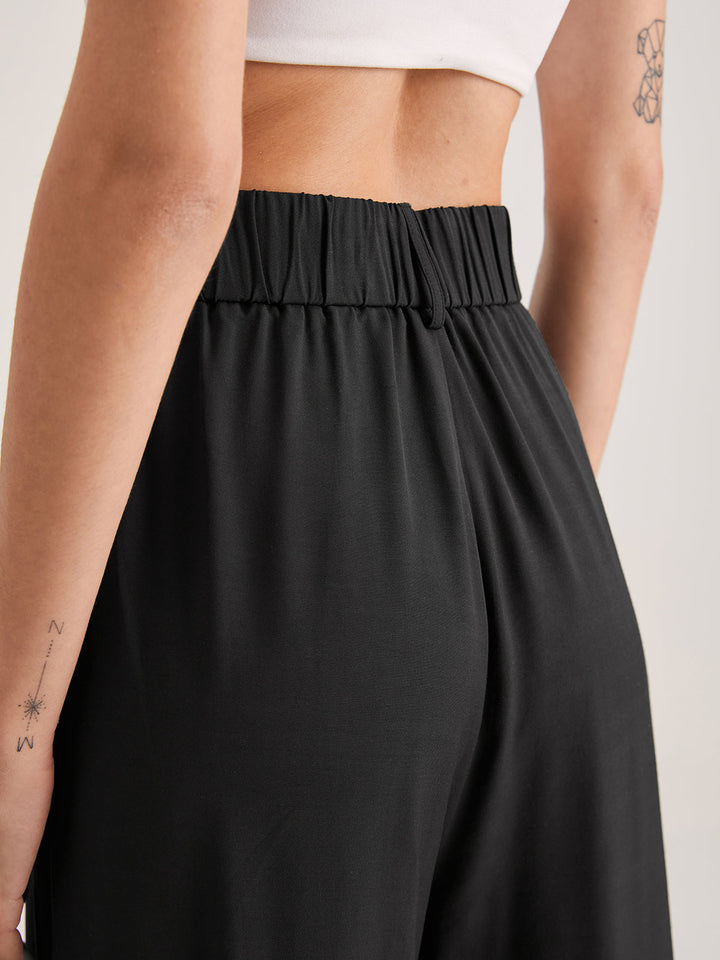 Women’s High Waisted Trousers | Wide Leg