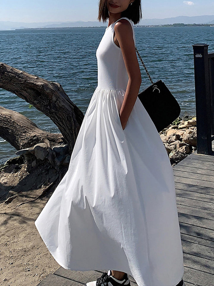 Women’s Casual A-Line Dress | Midi