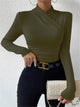 Women’s Wrap Fitted Top | Long Sleeve