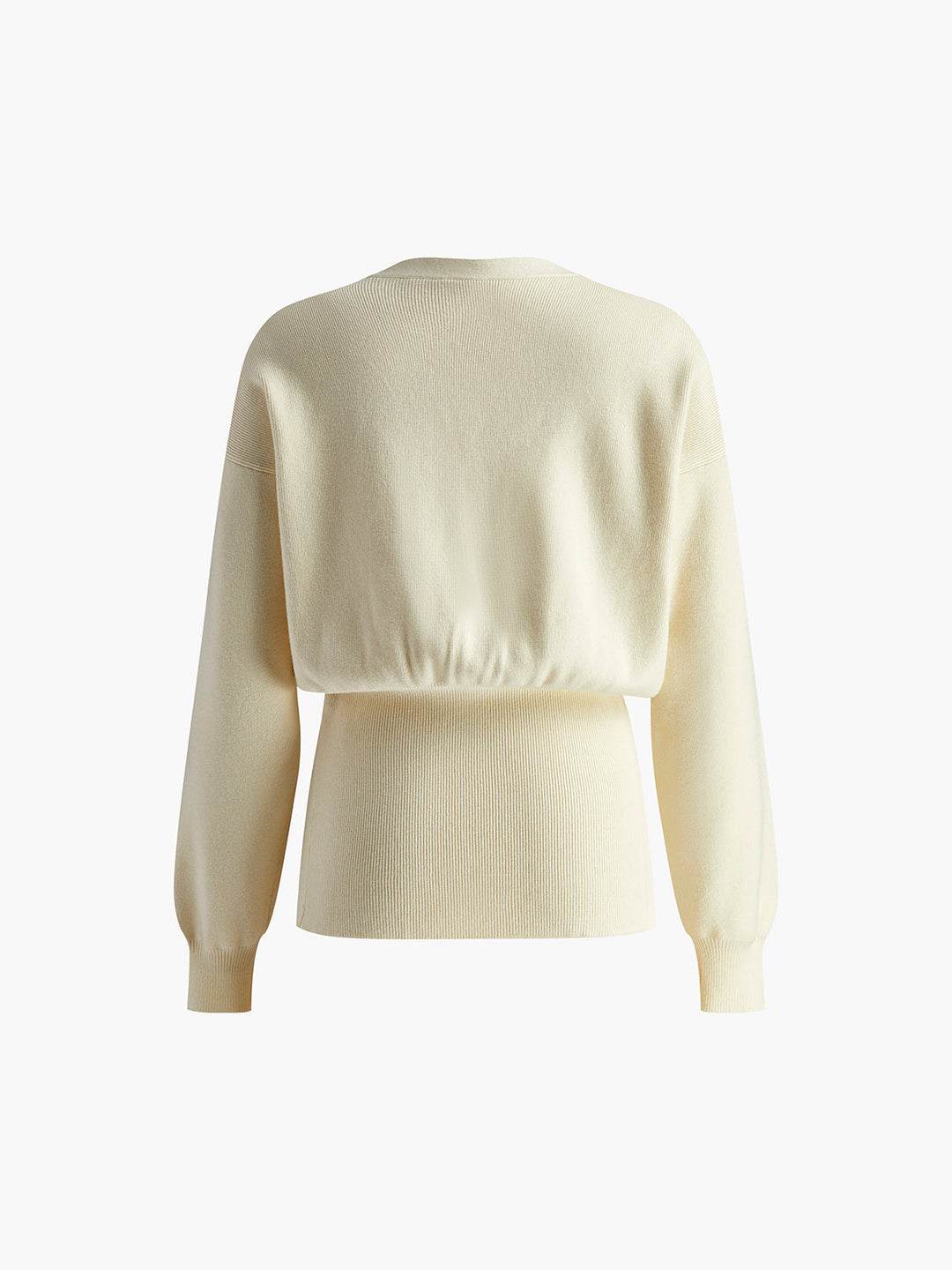 Women’s Deep V-Neck Cardigan | Button Detail