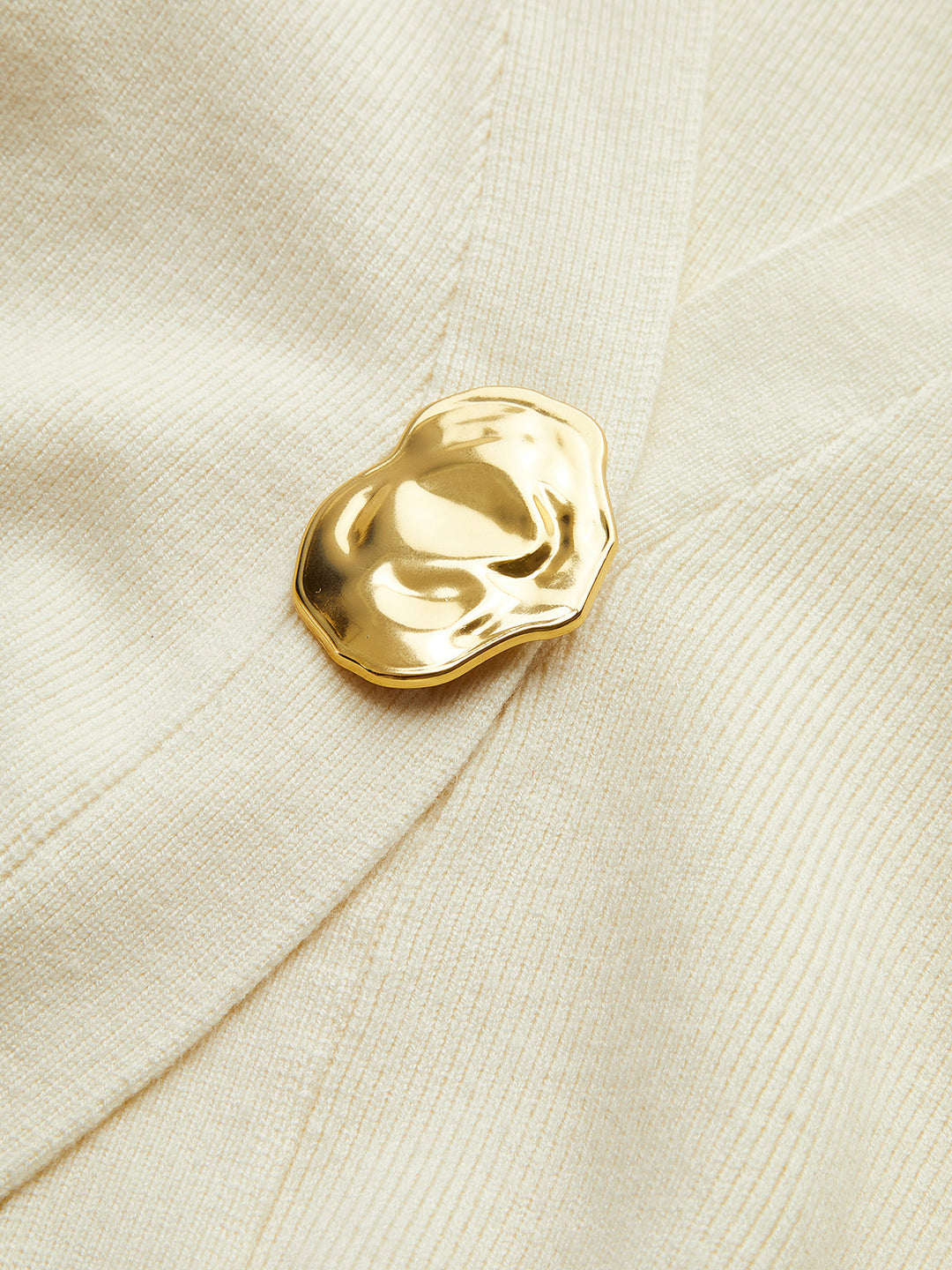 Women’s Deep V-Neck Cardigan | Button Detail