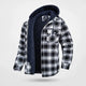 Men’s Hooded Plaid Jacket | Checkered