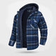 Men’s Hooded Plaid Jacket | Checkered