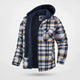 Men’s Hooded Plaid Jacket | Checkered