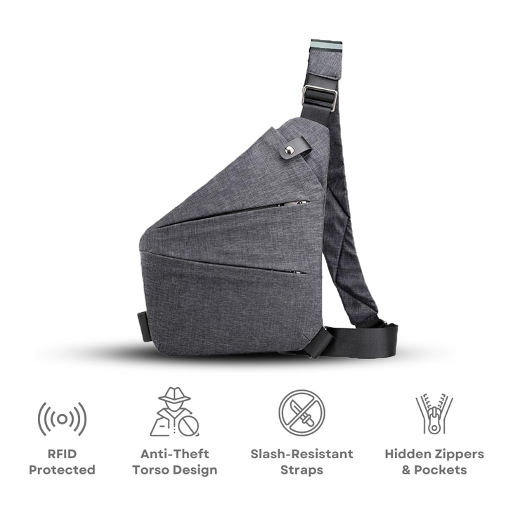 Men’s Anti-Theft Crossbody Bag | Sling