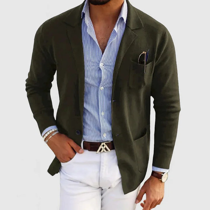 Men's Knitted Blazer | Casual Fit