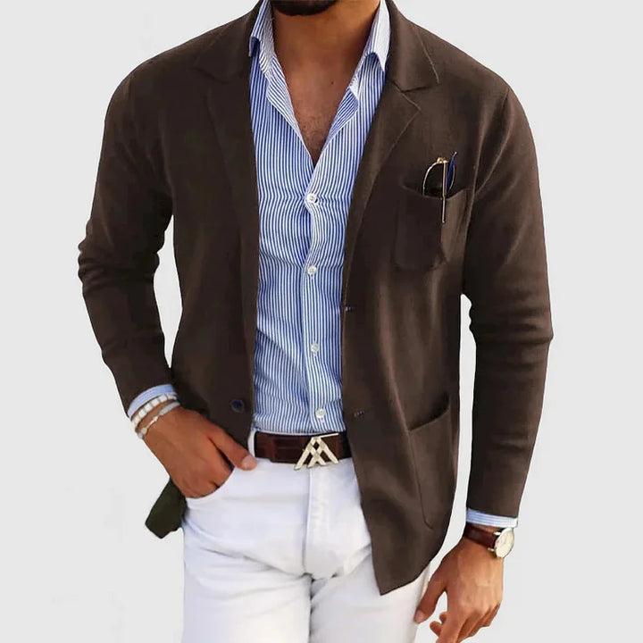Men's Knitted Blazer | Casual Fit